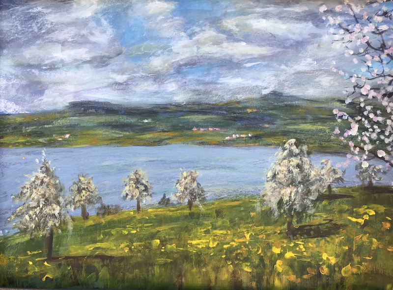 Elke-Steiner-Malvorführung